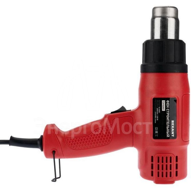 Фен строительный 230В/1800Вт &amp;quot;COMPACT&amp;quot; Rexant 12-0051