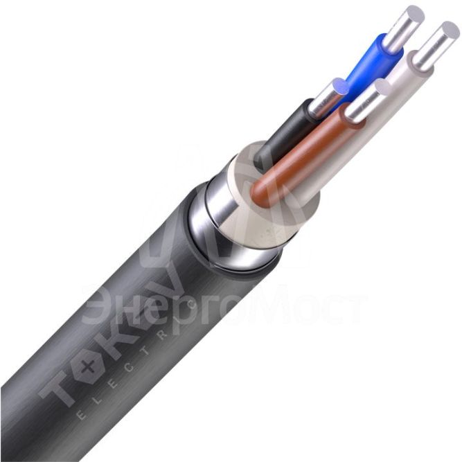Кабель TOKOV ELECTRIC АВБШв 4х35 ОК (N) 0.66кВ (м) УТ000030758