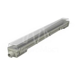 Светильник с отражателем влагозащ. СПП-Т8-G13 INDUSTRY 660х60х55мм IP65 для LED ламп 1х600мм Gauss 909410160