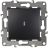 Механизм выключателя 1-кл. СП Эра12 10А IP20 12-1102-05 250В 10AX с подсветкой антрацит Эра Б0014637