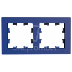 Рамка 2-пост. AtlasDesign универс. аквамарин SE ATN001102