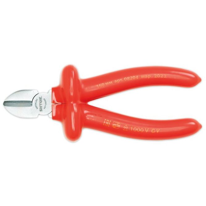 Кусачки боковые диэлектрические 1000В 160мм (08204) SHTOK 376290