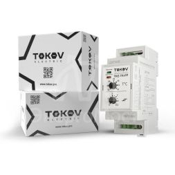 Термостат механический для обогрева труб на DIN-рейку Tokov Electric TKE-TR-PP