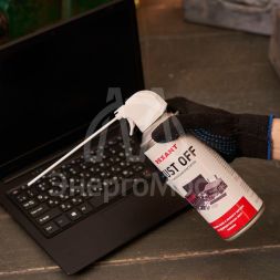 Очиститель пневматический высокого давления DUST OFF 400мл Rexant 85-0001
