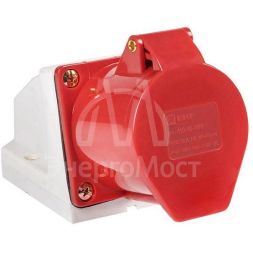 Розетка наружн. уст. 16А 3P+E 380В+N IP44 (115) EKF ps-115-16-380