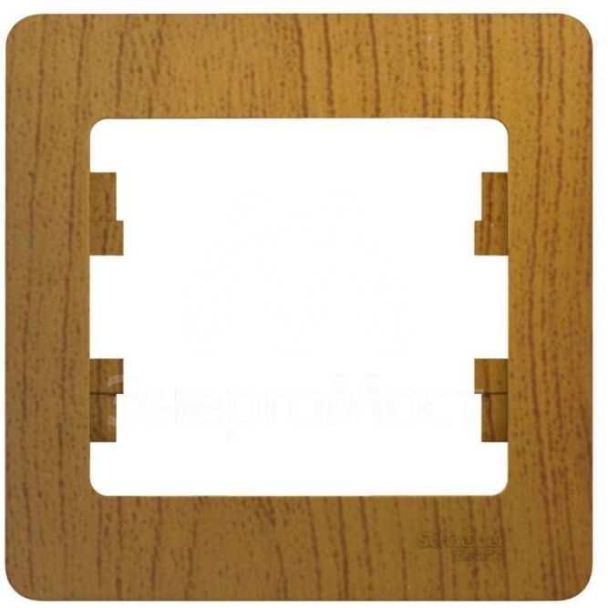 Рамка 1-м Glossa дер. дуб SchE GSL000501