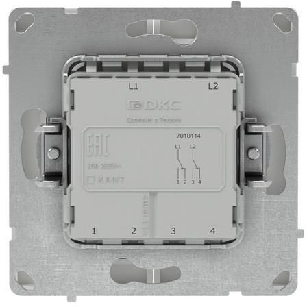 Переключатель 2-кл. KANT бел. песок DKC 7010114