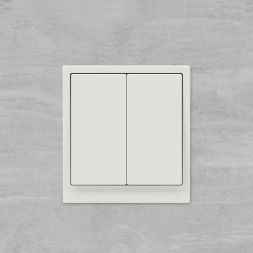 Переключатель 2-кл. KANT бел. песок DKC 7010114