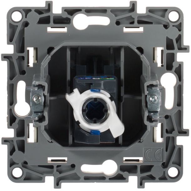 Механизм розетки информ. 1-м СП Etika RJ45 CAT.5E UTP сл. кость Leg 672341