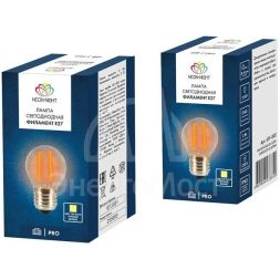 Ретро-лампа Filament G45 E27 2Вт тепл. бел. 3000К 230В Neon-Night 601-802