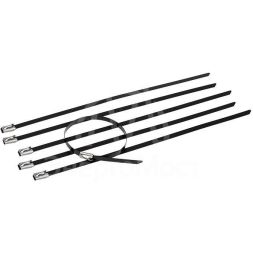 Хомут стальной с полимерным покрытием 300х4.6 (уп.50шт) Rexant 07-0308-5