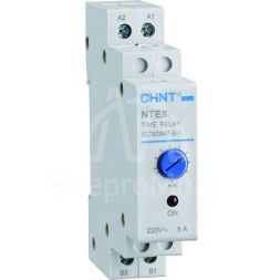 Реле времени NTE8-120B (задержка времени включения) 12-120с 1НО DC 24В (R) CHINT 258462