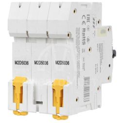 Выключатель автоматический модульный 3п D 50А M06N ARMAT IEK AR-M06N-3-D050