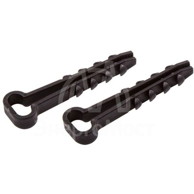 Дюбель-хомут 5-10 прямоугол. черн. (уп.100шт) PROCONNECT T07-4621