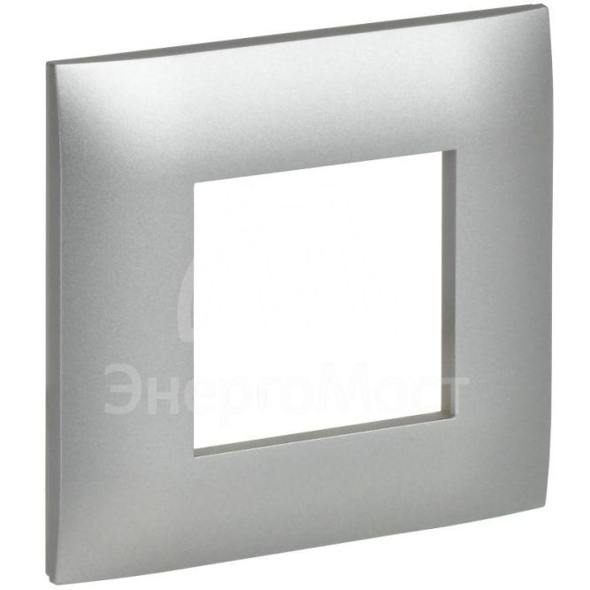 Рамка 1-м SKANDY SK-F01S серебр. IEK SK-M12-K23