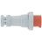 Вилка эл. каб. 63А 3P+E+N 400В IP67 DKC DIS2186337