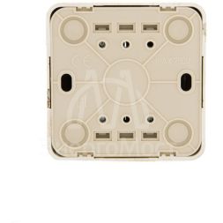 Выключатель 2-кл. 1п ОП Viola 10А IP20 беленый дуб LEZARD 751-5200-101