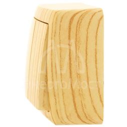 Выключатель 2-кл. 1п ОП Viola 10А IP20 беленый дуб LEZARD 751-5200-101