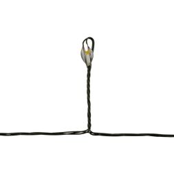Гирлянда светодиодная Роса Фейерверк с контроллером 40м 1000LED тепл. бел. IP20 на катушке зеленый провод Neon-Night 303-496