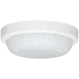 Светильник светодиодный ЖКХ ДПО-1300 12Вт 4000К IP65 круг с микроволнов. датчиком движения LUMA EKF BKL-1300DM-R-12-4000