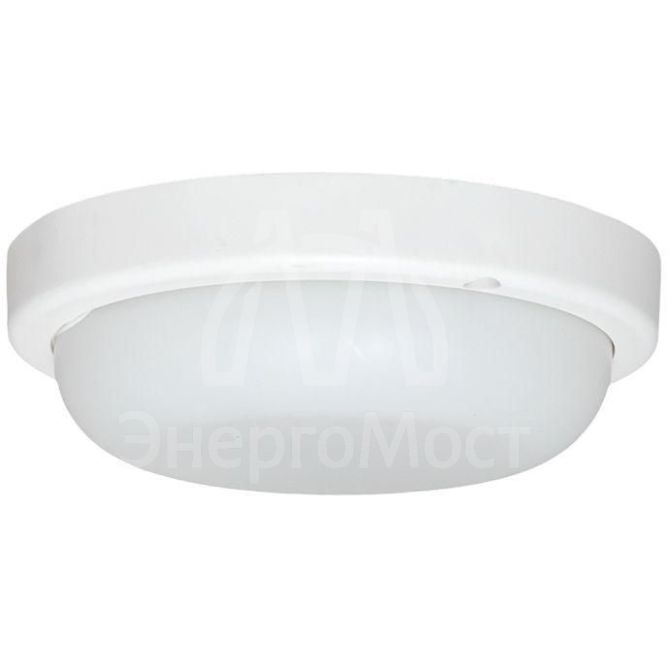 Светильник светодиодный ЖКХ ДПО-1300 12Вт 4000К IP65 круг с микроволнов. датчиком движения LUMA EKF BKL-1300DM-R-12-4000