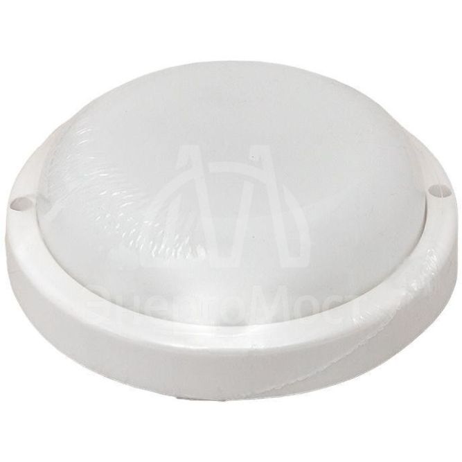 Светильник светодиодный ЖКХ ДПО-1300 12Вт 4000К IP65 круг с микроволнов. датчиком движения LUMA EKF BKL-1300DM-R-12-4000