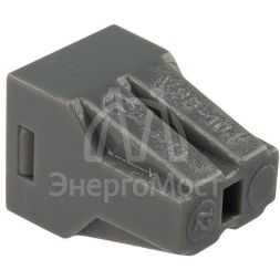 Экспресс-клемма с пастой 4-проводная до 2.5кв.мм сер. (уп.100шт) (773-304) Rexant 07-3040