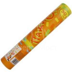 Пневмохлопушка (твист) 8230 30см разноцв. папиросная бумага 5-8м (уп.12шт) SHLights 4607144112185