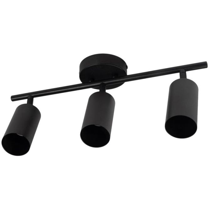 Светильник PCL-0403 3xGU10 IP20 230В BL настен./потолочн. декор. под лампу JazzWay 5066649