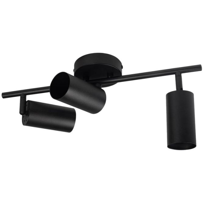 Светильник PCL-0403 3xGU10 IP20 230В BL настен./потолочн. декор. под лампу JazzWay 5066649