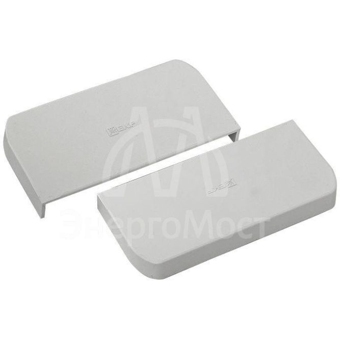 Заглушка 105х50 C-Line бел. (уп.2шт) EKF ecw-105-50x2