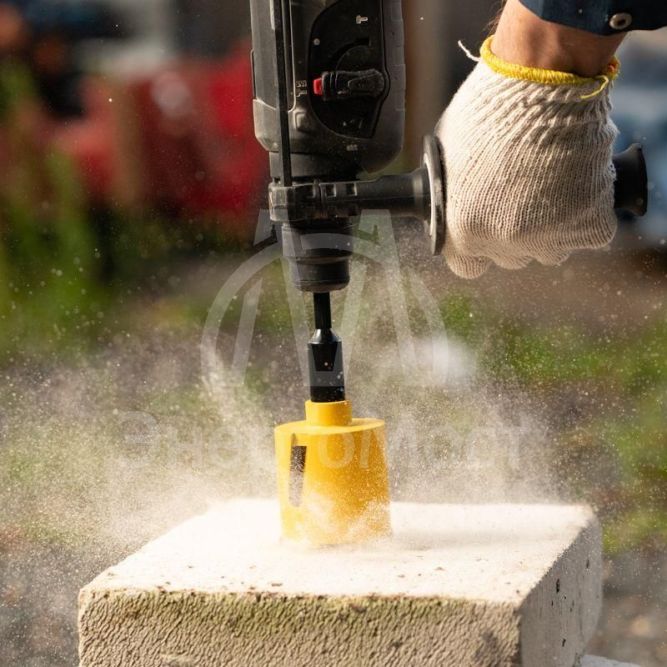 Коронка алмазная по бетону 68мм Kranz KR-90-0163