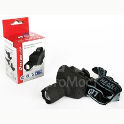 Фонарь налобный LED 5354 (1Вт LED ZOOM 3 режима; 3хR03 сер.) Ultraflash 11549