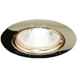 Светильник Montana 51 1 04 под галоген. лампу накаливания штампов. поворот. MR16 зол. ИТАЛМАК IT8105