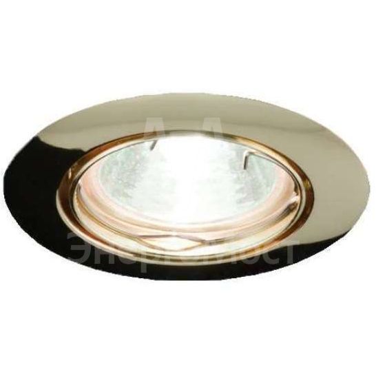 Светильник Montana 51 1 04 под галоген. лампу накаливания штампов. поворот. MR16 зол. ИТАЛМАК IT8105