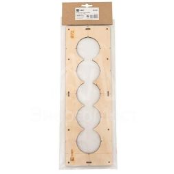 Шаблон для подрозетников c 5 отв. d72мм Expert EKF sh-d72-5