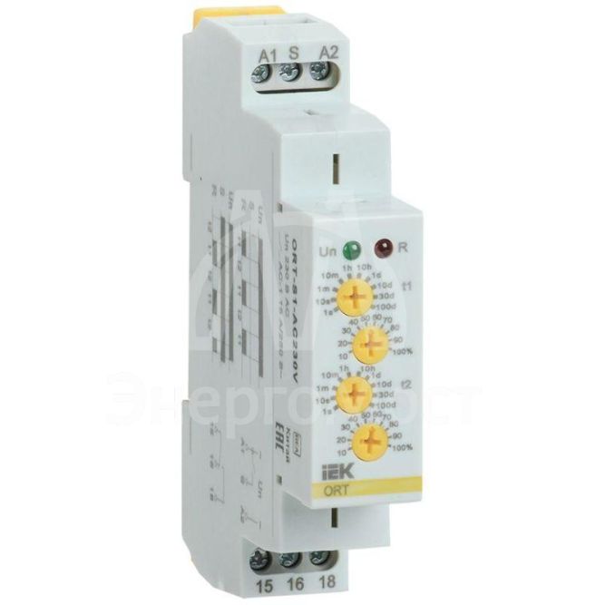 Реле циклическое ORT 1 контакт 230В AC IEK ORT-S1-AC230V