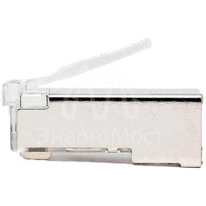 Коннектор RJ-45 TERACOM экранированный 8P8C Cat.5E универсальный (уп.20шт) EKF TRC-PLUG-5EFTP-20