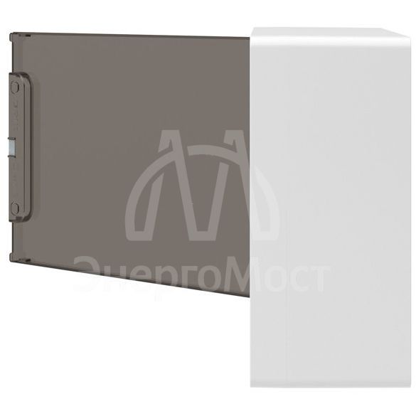 Щиток настенный 12мод. FRAME с тонированной дверцей с 2 шин PEN на 8+6 отверст. бел. DKC F12W1WD