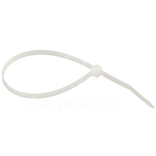 Хомут кабельный 4.8х400 нейл. бел. (уп.100шт) EKF plc-c-4.8x400