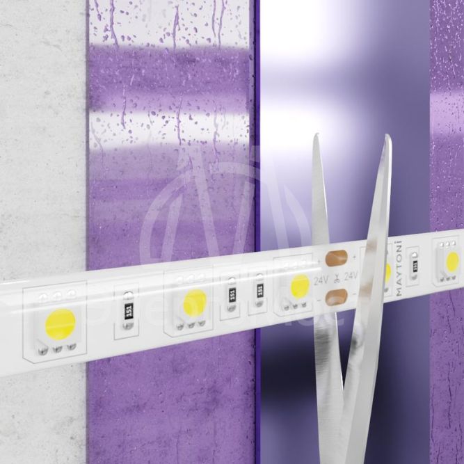 Лента светодиодная 24В 5050 14.4Вт/м 4000К IP65 (уп.5м) Maytoni 10172