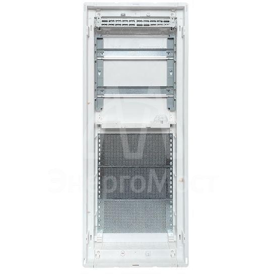 Щит комбинированный встраив. Nova 2 DIN-рейки + 3 монтаж. платы 5 габарит IP41 с метал. перфорированной дверью EKF nv-cb-pmd-2+3