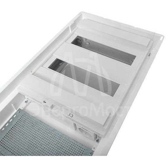 Щит комбинированный встраив. Nova 2 DIN-рейки + 3 монтаж. платы 5 габарит IP41 с метал. перфорированной дверью EKF nv-cb-pmd-2+3