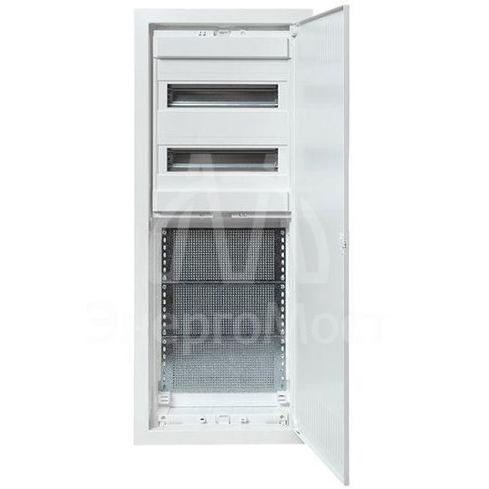 Щит комбинированный встраив. Nova 2 DIN-рейки + 3 монтаж. платы 5 габарит IP41 с метал. перфорированной дверью EKF nv-cb-pmd-2+3