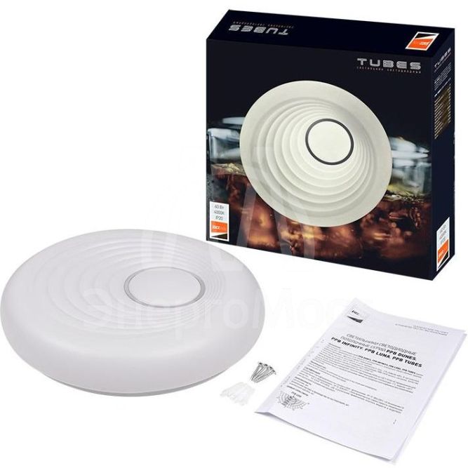 Светильник светодиодный PPB TUBES 60Вт 4000К IP20 d480х80 настенно-потолочный JazzWay 5049499
