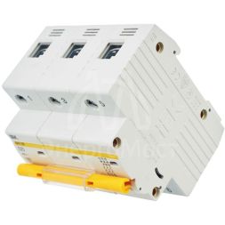 Выключатель автоматический модульный 3п D 25А 10кА ВА47-100 IEK MVA40-3-025-D