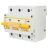 Выключатель автоматический модульный 3п D 25А 10кА ВА47-100 IEK MVA40-3-025-D