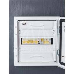 Выключатель автоматический модульный 4п C 100А 10кА ВА47-100 IEK MVA40-4-100-C