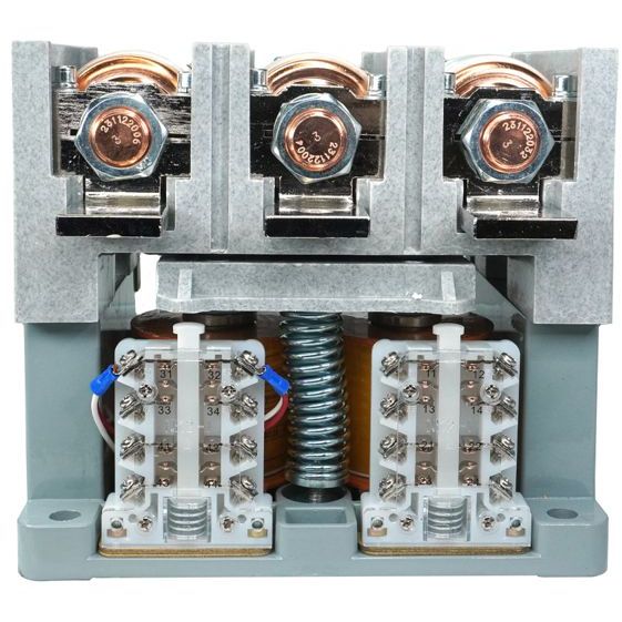 Контактор вакуумный КВТ-1.14-4/400-3 У3 3п 400А кат. 380В 4НО+3НЗ IP00 без реле Электротехник ET557371