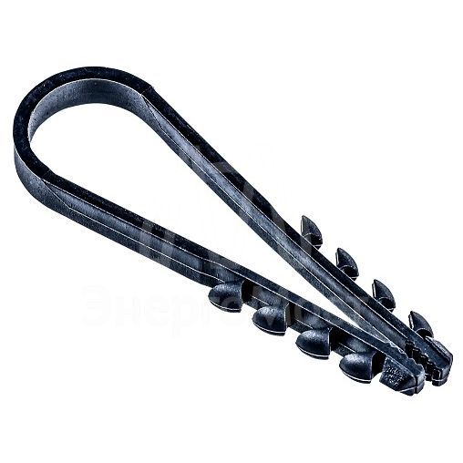 Дюбель-хомут 11-18мм для круглого кабеля нейлон черн. (уп.25шт) IEK UDH13-11-18-025-K02